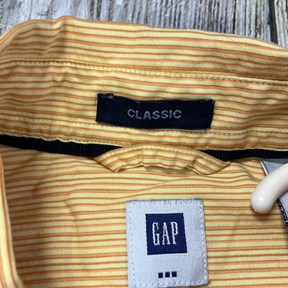 Gap Men's Shirt. Yellow. XL. 100% Cotton - Picture 2 of 6